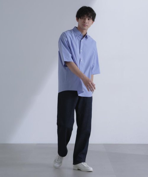 nano・universe(ナノ・ユニバース)/「大人のワイドシャツ」レギュラーカラー　半袖/img20