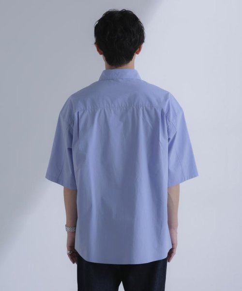 nano・universe(ナノ・ユニバース)/「大人のワイドシャツ」レギュラーカラー　半袖/img24