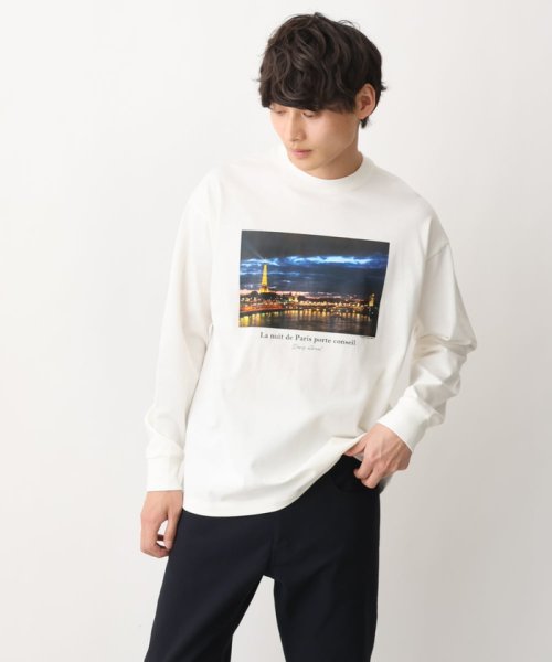 a.v.v (MEN)(アー・ヴェ・ヴェメンズ)/【フォトグラファーコラボ】ワイドシルエットロングTシャツ/img04