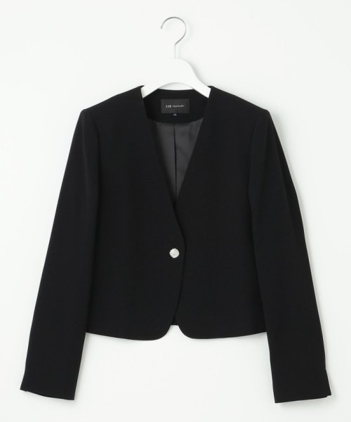 【APPLAUDIR】クリアジョーゼット 3WAYコンパクトジャケット APPLAUDIR 品番 クリアジョーゼット アプロディール ドレス OPAPSA0727