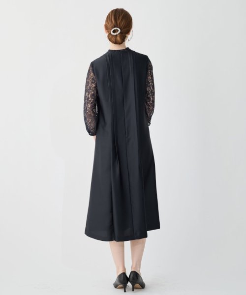 【APPLAUDIR】ノーブルサテン レースコンビドレス APPLAUDIR アプロディール ノーブルサテン 品番