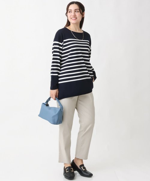 【大きいサイズ】さらさらストレッチストレートパンツ 人気・おすすめ｜使いやすい・旅行におすすめ 品質保証 全国発送 在庫限り