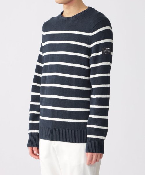 LIMO ボーダーニット / LIMO KNITTED JUMPER MAN and the LIMO ボーダーニット cotton of best with