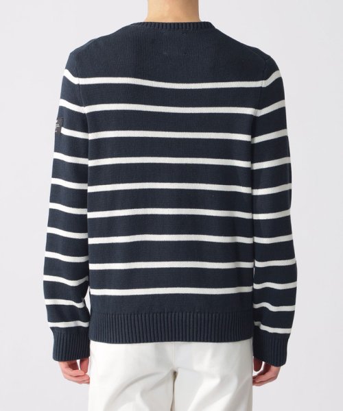 LIMO ボーダーニット / LIMO KNITTED JUMPER MAN and the LIMO ボーダーニット cotton of best with