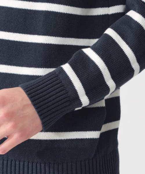 LIMO ボーダーニット / LIMO KNITTED JUMPER MAN and the LIMO ボーダーニット cotton of best with