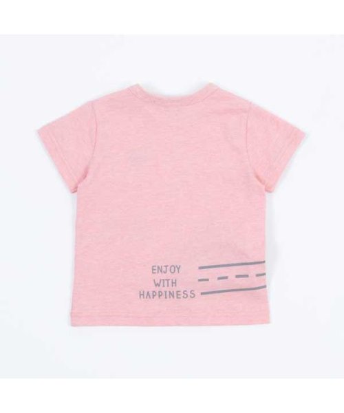 KP BOY(ケーピーボーイ)/KPBOY(ケーピーボーイ)車ポケット付きカラー杢半袖Tシャツ(80～90)/img01