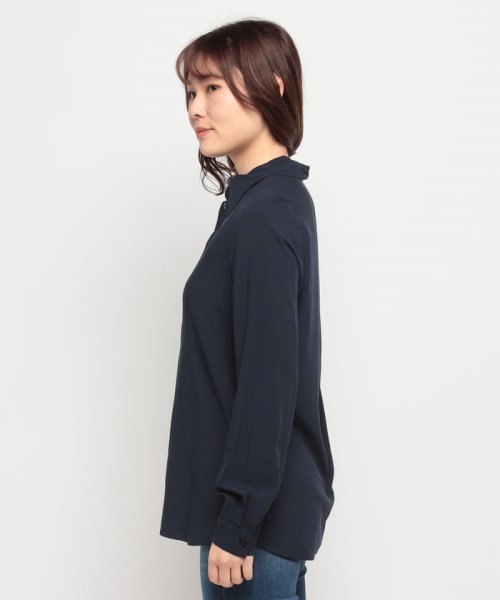 BENETTON (women)(ベネトン（レディース）)/ビスコース100%レギュラーフィット長袖シャツ・ブラウス/img33