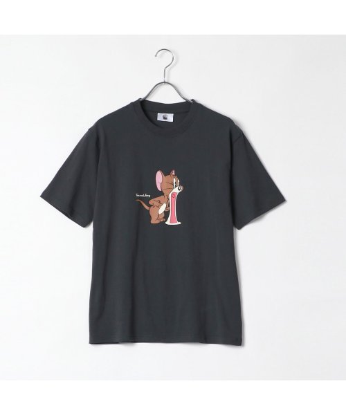 MARUKAWA(マルカワ)/Tom&Jerry/トムとジェリー ワンポイント 刺繍 半袖Tシャツ キャラクター Tシャツ メンズ レディース /img06