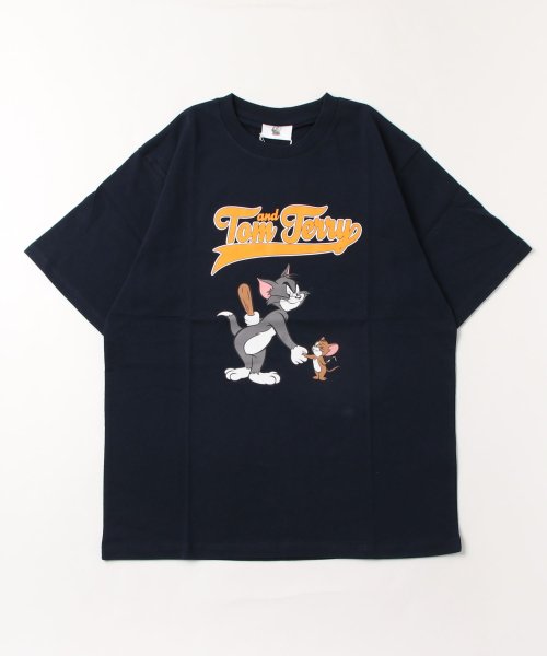 MARUKAWA(マルカワ)/Tom&Jerry/トムとジェリー ワンポイント 刺繍 半袖Tシャツ キャラクター Tシャツ メンズ レディース /img17