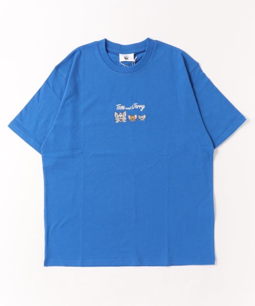 MARUKAWA(マルカワ)/Tom&Jerry/トムとジェリー ワンポイント 刺繍 半袖Tシャツ キャラクター Tシャツ メンズ レディース /img19