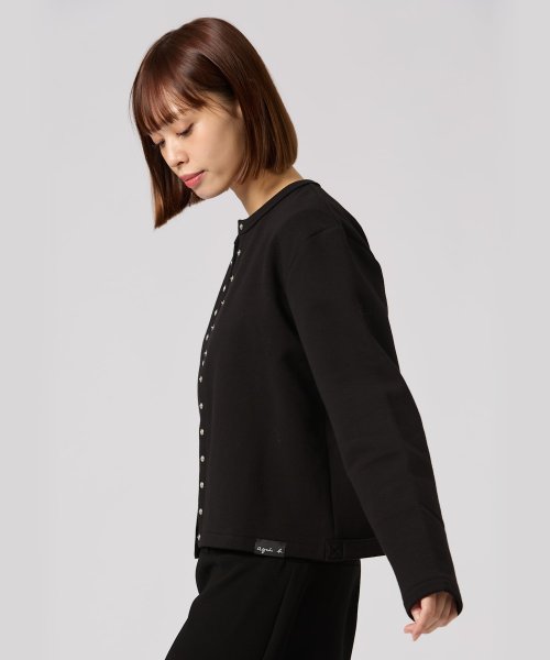 WEB限定 SDF0 CARDIGAN ロゴカーディガンプレッション WEB限定