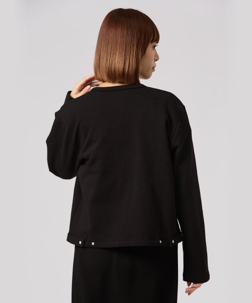 WEB限定 SDF0 CARDIGAN ロゴカーディガンプレッション WEB限定