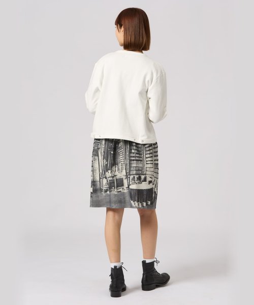 WEB限定 SDF0 CARDIGAN ロゴカーディガンプレッション WEB限定