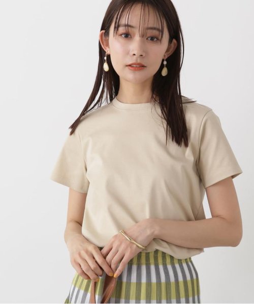 N Natural Beauty Basic(エヌナチュラルビューティベーシック)/シルケットクルーネックTシャツ/img44