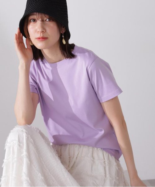 N Natural Beauty Basic(エヌナチュラルビューティベーシック)/シルケットクルーネックTシャツ/img54