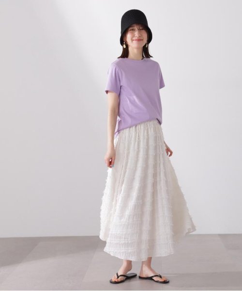 N Natural Beauty Basic(エヌナチュラルビューティベーシック)/シルケットクルーネックTシャツ/img58