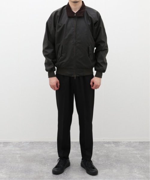 【H.F and Weaver】別注ワックスコットン ハリントンジャケット and MOYLE Weaver TEMPLE