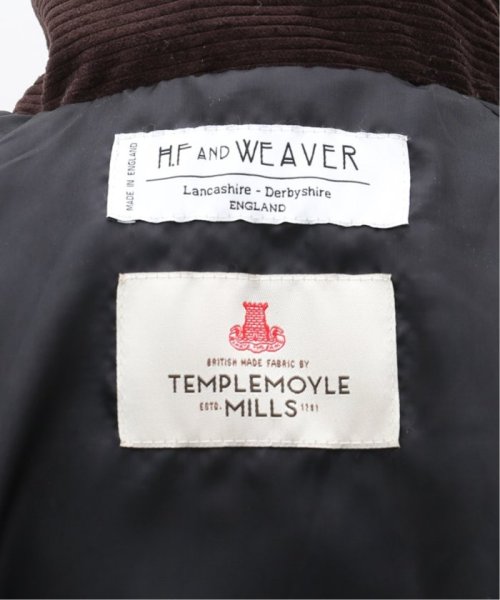 【H.F and Weaver】別注ワックスコットン ハリントンジャケット and MOYLE Weaver TEMPLE