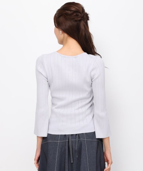 【2024春夏新作】レースカラー刺繍ニット/MM418313
