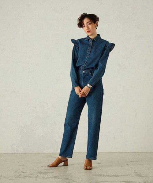 NOLLEY’S(ノーリーズ)/high rise tapered pants/img21