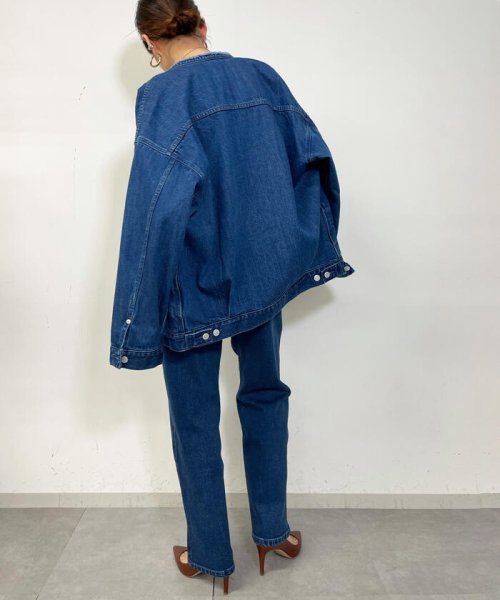 NOLLEY’S(ノーリーズ)/high rise tapered pants/img35