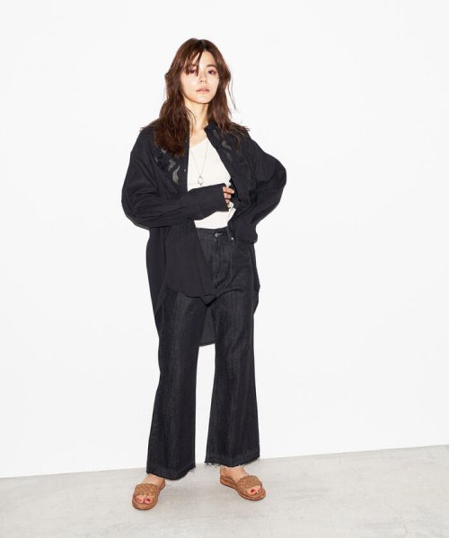 NOLLEY’S(ノーリーズ)/high rise soft flare pants/img02
