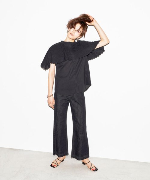 NOLLEY’S(ノーリーズ)/high rise soft flare pants/img15