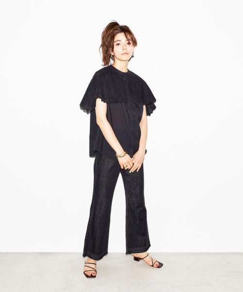 NOLLEY’S(ノーリーズ)/high rise soft flare pants/img16