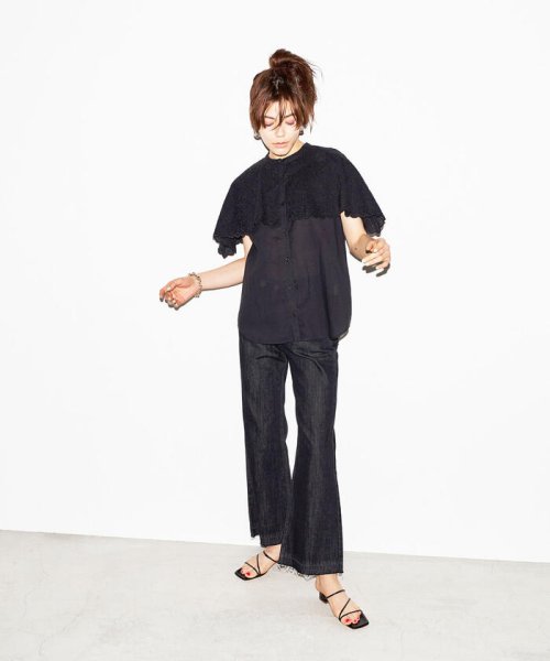 NOLLEY’S(ノーリーズ)/high rise soft flare pants/img17