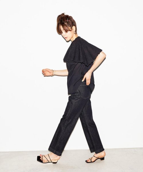 NOLLEY’S(ノーリーズ)/high rise soft flare pants/img18