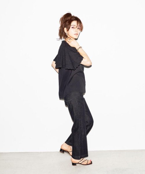 NOLLEY’S(ノーリーズ)/high rise soft flare pants/img20