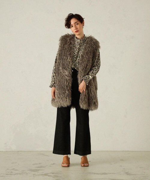 NOLLEY’S(ノーリーズ)/high rise soft flare pants/img23