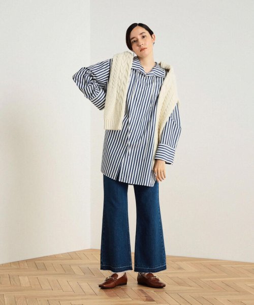 NOLLEY’S(ノーリーズ)/high rise soft flare pants/img32