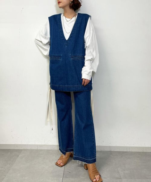 NOLLEY’S(ノーリーズ)/high rise soft flare pants/img42