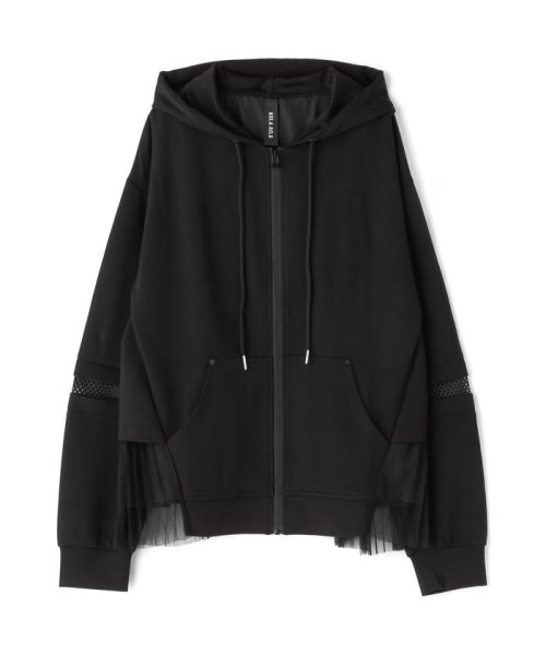 AULA AILA/アウラアイラ/別注プリーツフーディー AULA