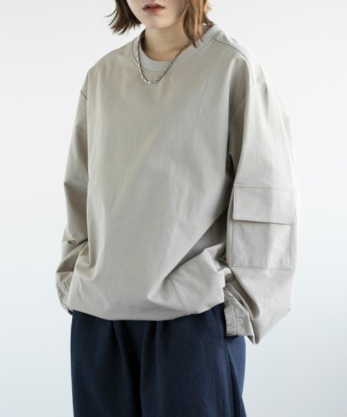 aimoha(aimoha（アイモハ）)/aimoha men FUNCTIONAL SWEAT ファンクショナルクルーネックスウェット吸水速乾/img04