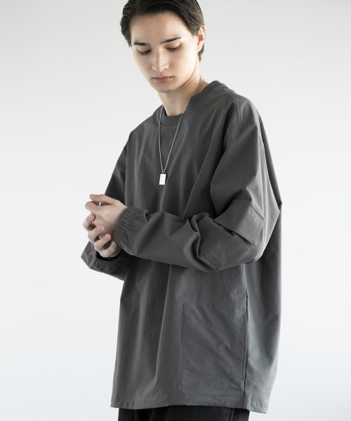 aimoha(aimoha（アイモハ）)/aimoha men FUNCTIONAL SWEAT ファンクショナルクルーネックスウェット吸水速乾/img10