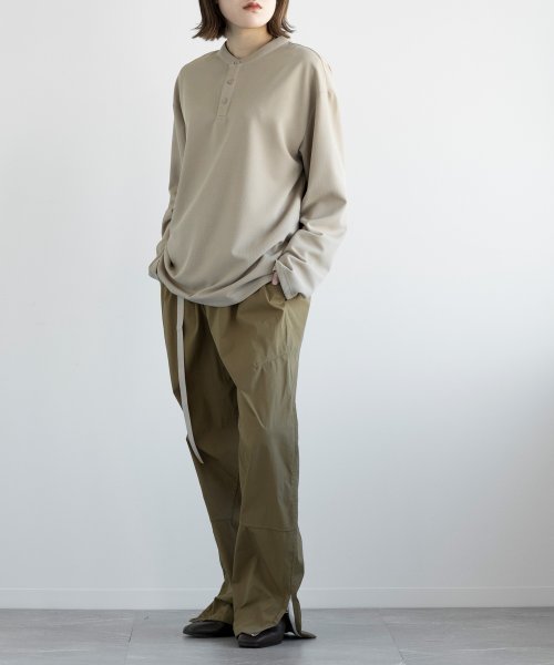 aimoha(aimoha（アイモハ）)/aimoha men HENLEY NECK PULLOVER ヘンリーネックプルオーバー/img12