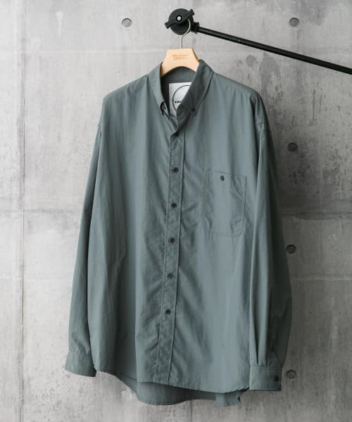 URBAN RESEARCH DOORS(アーバンリサーチドアーズ)/『別注』BURLAP OUTFITTER×DOORS　SupplexNylon BD SHIRT/img26