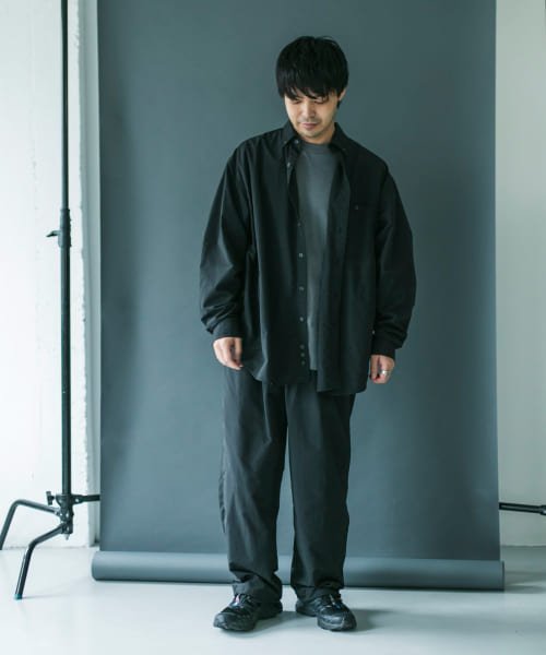 URBAN RESEARCH DOORS(アーバンリサーチドアーズ)/『別注』BURLAP OUTFITTER×DOORS　SupplexNylon BD SHIRT/img39