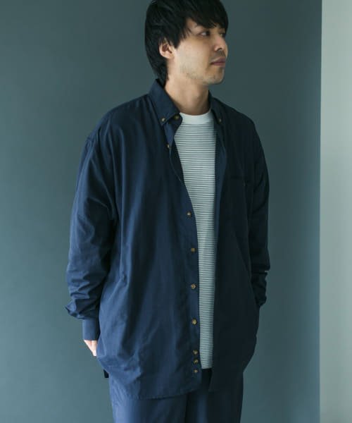 URBAN RESEARCH DOORS(アーバンリサーチドアーズ)/『別注』BURLAP OUTFITTER×DOORS　SupplexNylon BD SHIRT/img45