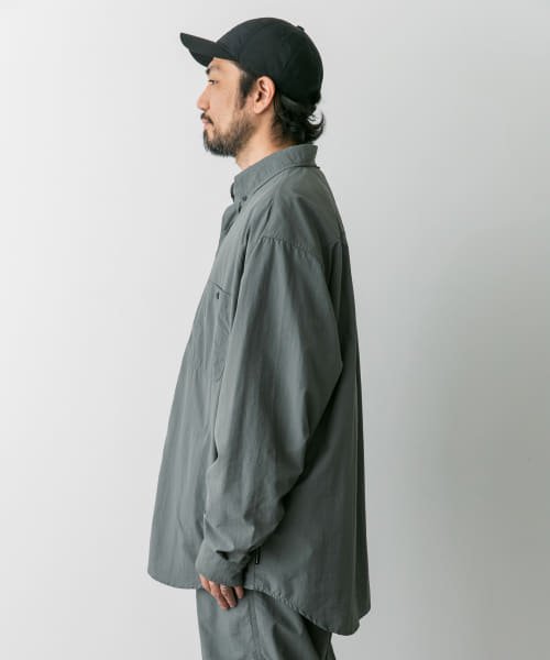 URBAN RESEARCH DOORS(アーバンリサーチドアーズ)/『別注』BURLAP OUTFITTER×DOORS　SupplexNylon BD SHIRT/img50