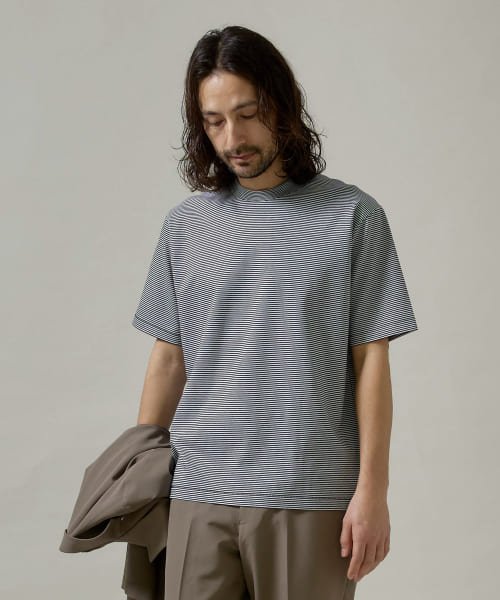 URBAN RESEARCH DOORS(アーバンリサーチドアーズ)/『抗菌』『防臭』LIFE STYLE TAILOR　シルケットポンチストレッチTシャツ/img13