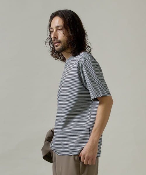 URBAN RESEARCH DOORS(アーバンリサーチドアーズ)/『抗菌』『防臭』LIFE STYLE TAILOR　シルケットポンチストレッチTシャツ/img14