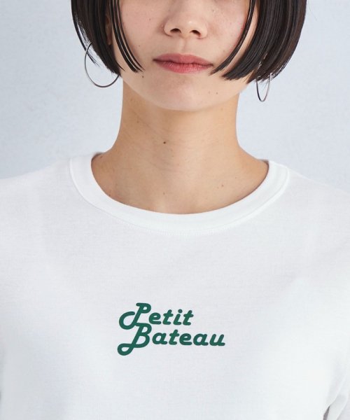 green label relaxing(グリーンレーベルリラクシング)/【別注】＜PETIT BATEAU＞フロント プリント ショートスリーブ Tシャツ/img11