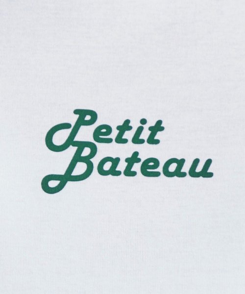 green label relaxing(グリーンレーベルリラクシング)/【別注】＜PETIT BATEAU＞フロント プリント ショートスリーブ Tシャツ/img14