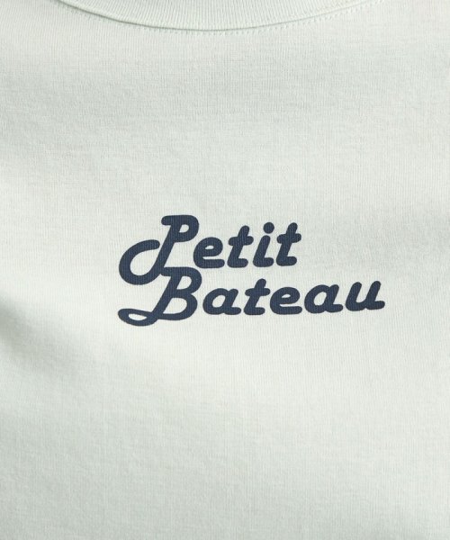 green label relaxing(グリーンレーベルリラクシング)/【別注】＜PETIT BATEAU＞フロント プリント ショートスリーブ Tシャツ/img16