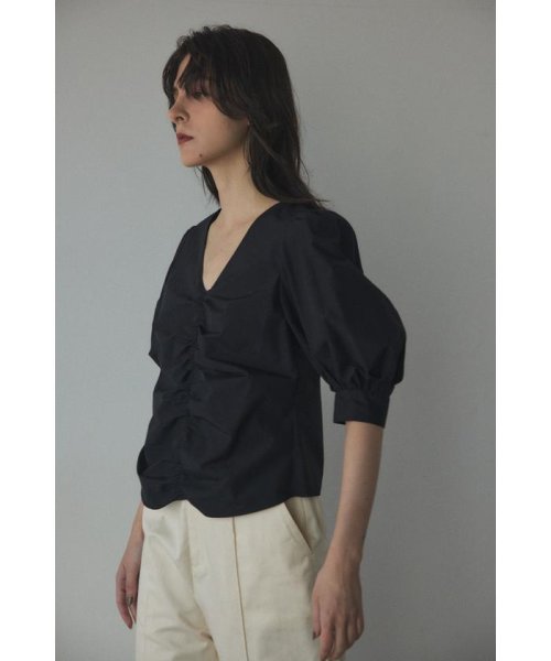 BLACK BY MOUSSY(ブラックバイマウジー)/2way gather blouse/img09