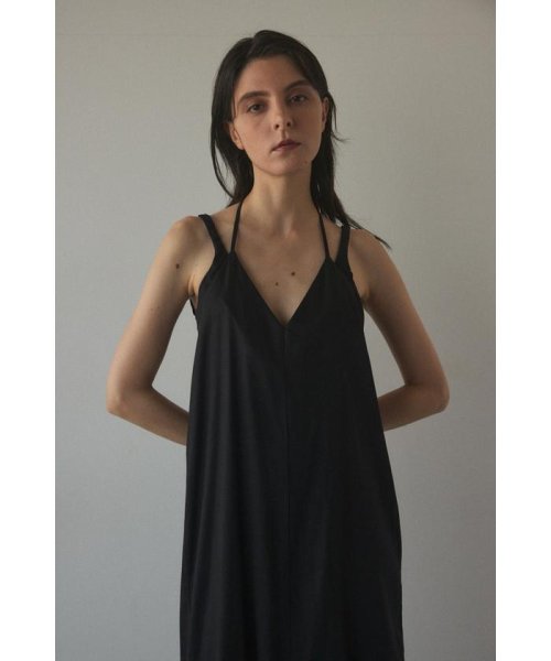 BLACK BY MOUSSY(ブラックバイマウジー)/straw strap long dress/img10