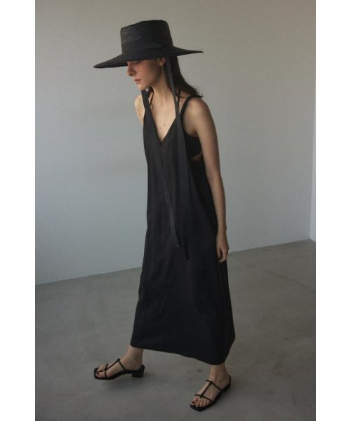 BLACK BY MOUSSY(ブラックバイマウジー)/straw strap long dress/img12